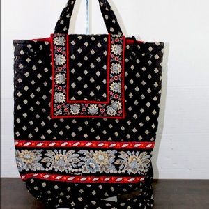 Retired Vera Bradley Classic Black Backpack